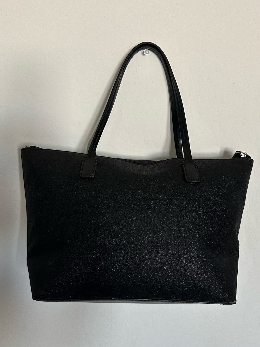 EUC Kate Spade Haven Lane Black Glitter Tote Bag♠️ - Picture 3 of 11